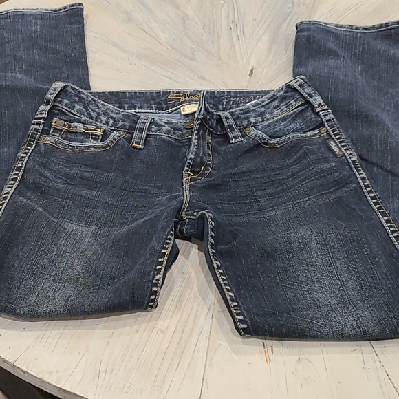 Silver Jeans Frances 18" BootCut 28 x 31 Denim - Picture 7 of 11